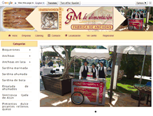 Tablet Screenshot of gastronomicamurciana.com